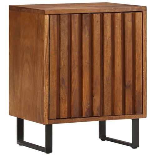 vidaXL Table de chevet 40x30x50 cm Bois de manguier massif