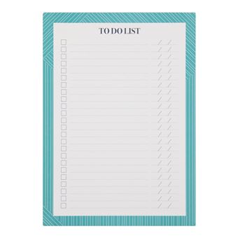 Bloc-notes To-do List - Format A5 - Vert - Draeger Paris