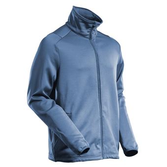 Pull polaire zippé MASCOT Customized - 22585-608-Bleu gris-L - 1