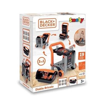 Etabli pour enfant Smoby Black+Decker Bricolo One - Blanc - 3 ans et plus