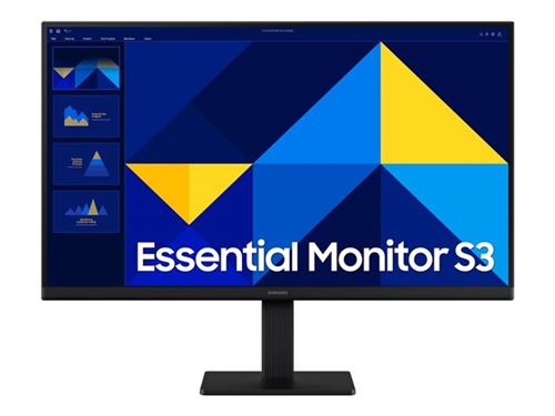Samsung S24D300GAU - S30GD Series - écran LED - 24" - 1920 x 1080 Full HD (1080p) @ 100 Hz - IPS - 250 cd/m² - 1000:1 - 5 ms - HDMI, VGA - noir