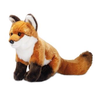 Peluche Renard debout - 28cm