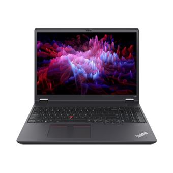 Lenovo ThinkPad P16v Gen 1 21FC - Intel Core i7 13700H / 2.4 GHz - Win 11 Pro - RTX A500 - 16 Go RAM - 512 Go SSD TCG Opal Encryption 2, NVMe, Performance - 16" IPS 1920 x 1200 - 802.11a/b/g/n/ac/ax (Wi-Fi 6E) - noir tonnerre - clavier : Suisse - avec 3 a
