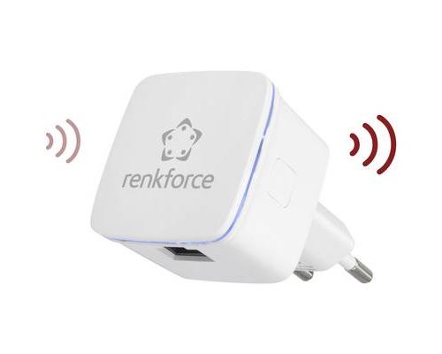 Répéteur Wi-Fi Renkforce RF-4723578 300 MBit/s 2.4 GHz