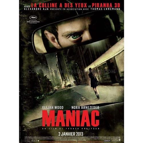 Affiche de Cinéma Originale - Maniac - 2013 -Elijah Wood - 120x160cm