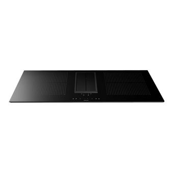 Falmec Quantum Easy - Table de cuisson à induction - 4 plaques de cuisson - Niche - largeur : 81.7 cm - profondeur : 49.5 cm - classe A+ - noir avec échappement par aspiration descendante (extraction et recirculation avec kit de recirculation supplémen