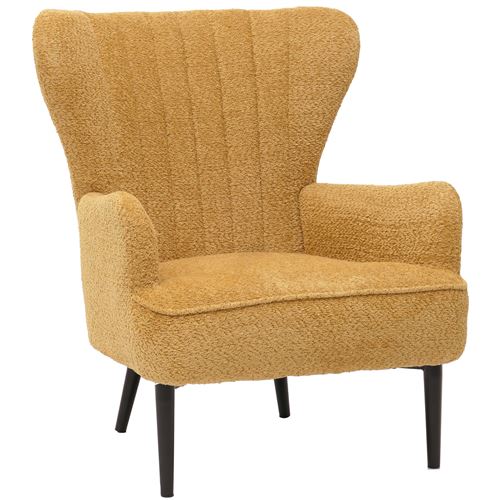 Mendler Jaune Fauteuil Lounge Rétro - Image 3