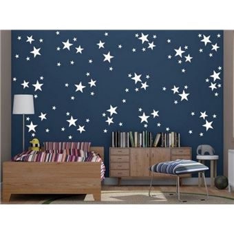 Sticker Stars Homemania - Blanc - 24 x 0,15 x 29 cm - 1