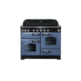 PIANO DE CUISSON CLASSIC DELUXE TAB IND 110 CM ROCHE BLEUE CHROME