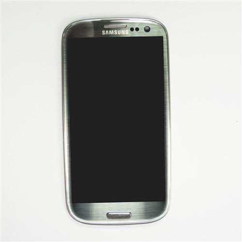 Original Vitre tactile écran LCD sur châssis Samsung Galaxy S3 I9300 gris - Samsung