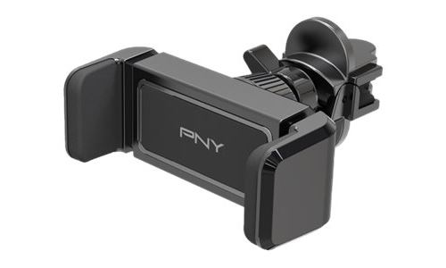 PNY - Support pour voiture pour téléphone portable - jusqu'à 5,5 - gris, noir