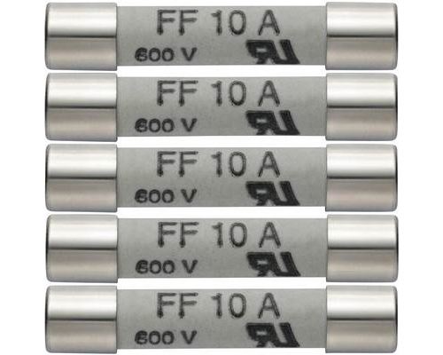Testo 0590 0005 spare fuses 10A/600V for multimeter 760-1/-2