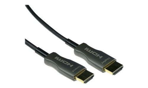 ACT - Câble HDMI - HDMI mâle pour HDMI mâle - 10 m - cuivre hybride/fibre optique - support 4K