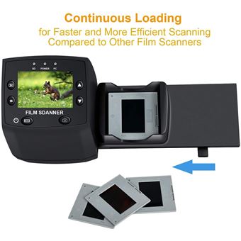 Scanner de Diapositives et Négatifs 35 mm , Convertisseur Numériques  5MP/10MP JPEG - Scanner - Achat & prix
