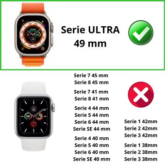 Coque compatible Apple Watch ULTRA 49 mm Protection rigide étui