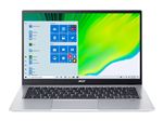 Acer Swift 1 SF114-34 - Intel Celeron - N5100 / jusqu'à 2.8 GHz - Win 11 Home in S mode - UHD Graphics - 4 Go RAM - 128 Go SSD - 14" IPS 1920 x 1080 (Full HD) - Wi-Fi 6 - Argent pur - clavier : Suisse Allemand