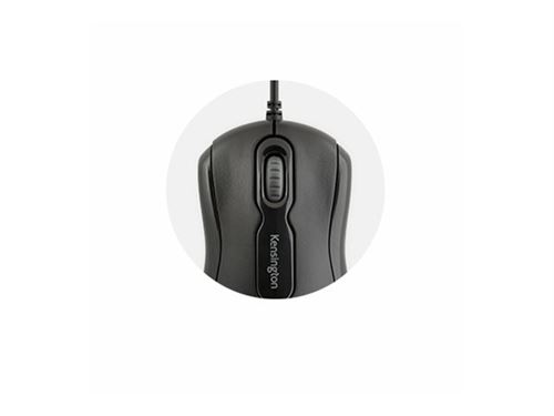 Kensington Mouse-in-a-Box EQ - Souris - droitiers et gauchers - optique - 3 boutons - filaire - USB