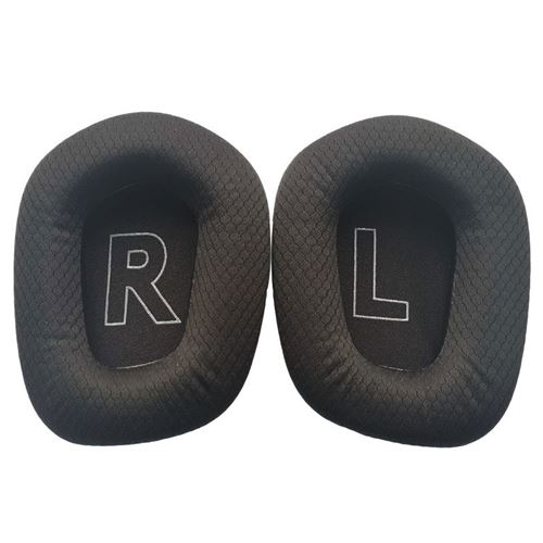 Generique Noir Remplacement Oreille Coussin Compatible Marque Logitech G733 - Image 2