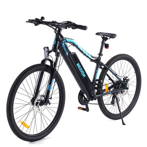 Vélo électrique BEZIOR M1 Noir Bleu - 48V 12.5Ah 25km/h