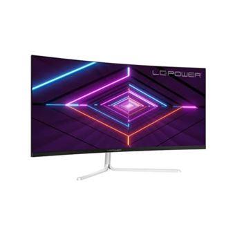 Écran PC LC-Power LC-M34-UWQHD-100-C-V 34 LCD QHD 100Hz Adaptive Sync HDMI Blanc