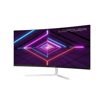 Écran PC LC-Power LC-M34-UWQHD-100-C-V 34 LCD QHD 100Hz Adaptive Sync HDMI Blanc