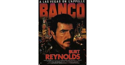 Banco - 1987 - Dick Richards, Burt Reynolds - 40x60cm - Affiche