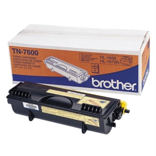 Brother TN 7600 Toner 6.5K pages @ 5% coverage