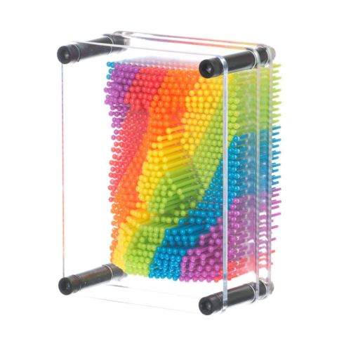 Art de pin arc en ciel