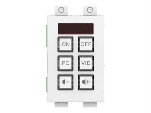 VISION  techconnect tc3-ctl t&eacute;l&eacute;commande pour module mural - blanc