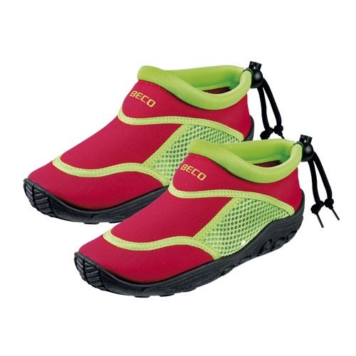 Beco chaussures aquatiques rouge/vert junior