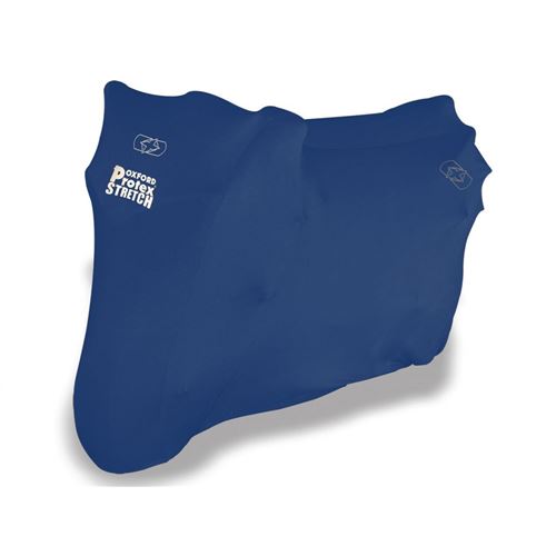 Housse de protection OXFORD Protex Stretch Indoor Stretch-fit bleu taille L