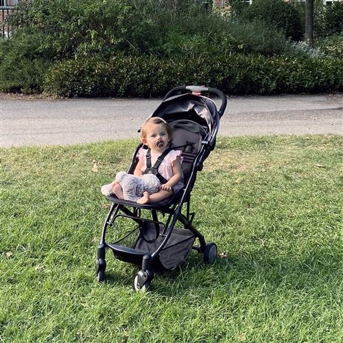 10 Sur Bambisol Poussette Citadine Yuko Ultra Compacte Naissance Pliage 1 Main Sac De Transport Noir Gris Poussette Achat Prix Fnac