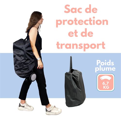 10 Sur Bambisol Poussette Citadine Yuko Ultra Compacte Naissance Pliage 1 Main Sac De Transport Noir Gris Poussette Achat Prix Fnac