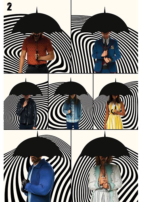 The Umbrella Academy - Famille - 61x91,5cm AFFICHE / POSTER