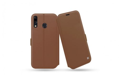 Ibroz Etui Folio Cover marron en cuir pour Asus ZenFone 5 et 5Z