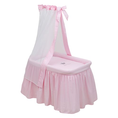 Petit Berceau Tc Crown Rose 55X81X65 Cm