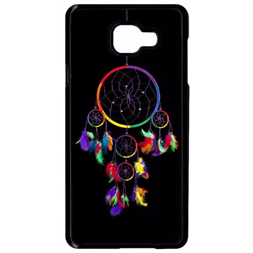 Coque Samsung Galaxy A7 2016 Attrape Rve Arc En Ciel Fond Noir