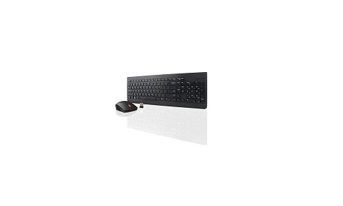 Lenovo 4x30m39462 Rf Sans Fil Qwerty Belge, Anglais Noir Clavier - Claviers (standard, Sans Fil, Rf Sans Fil, Qwerty, Noir, Souris Incluse)