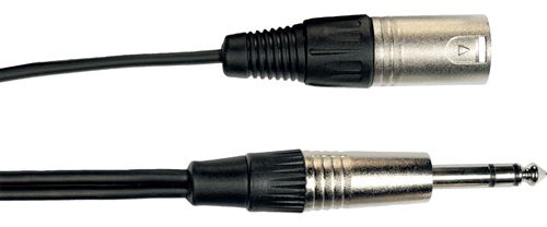 Yellow Cable K14-1 Jack Stereo Male/XLR Male - 1M - Image 3