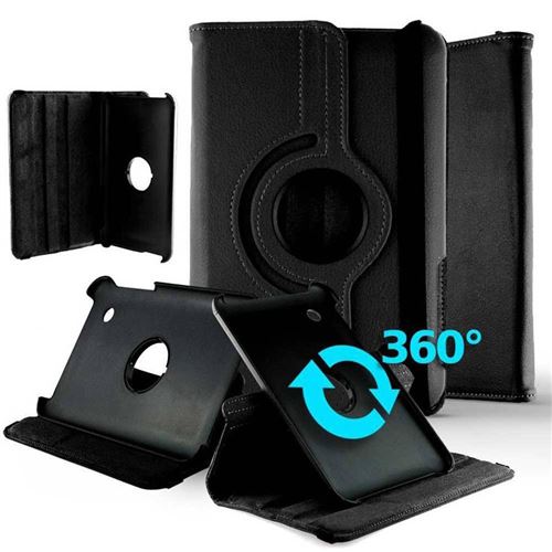 Housse rotative 360° tablette Samsung Galaxy Tab A 2018 T590 - Noir