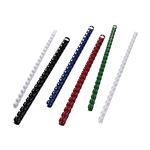 Pavo Boîte De 100 Peignes De Reliure Plastique 16 Mm Blanc – Pour Reliure Parfaite Jusqu'à 145 Feuilles
