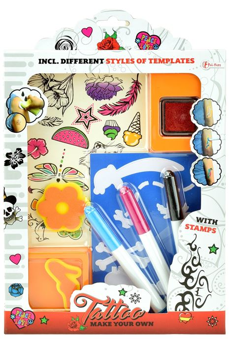 Toi-Toys créez votre propre ensemble de tatouage
