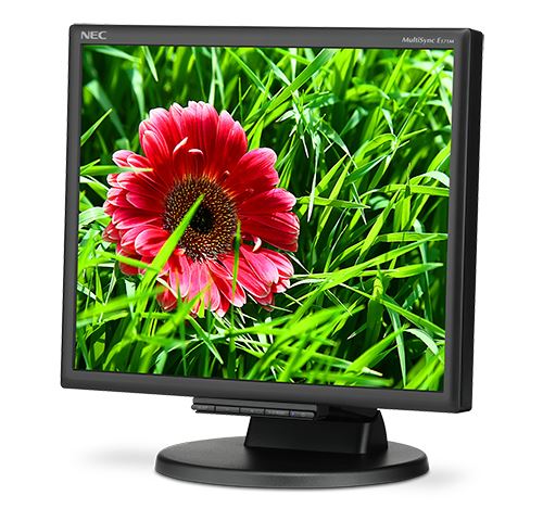NEC MultiSync E171M - LED-monitor - 17 (17 zichtbaar) - 1280 x 1024 - 250 cd/m² - 1000:1 - 5 ms - DVI-D, VGA - luidsprekers - zwart
