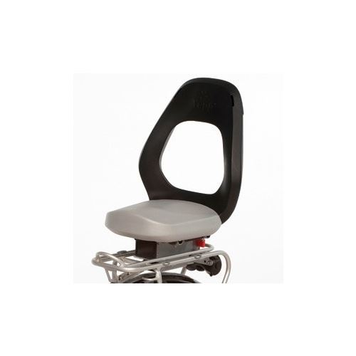 Yepp selle de vélo derrière Junior Easyfit argent avec repose-pieds