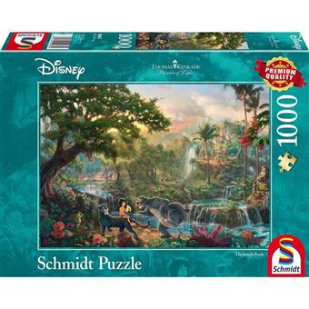 Schmidt Spiele Thomas Kinkade Disney Puzzle Adulte Disney Le Livre De La Jungle 1000 Pieces 1000 Pieces Achat Prix Fnac