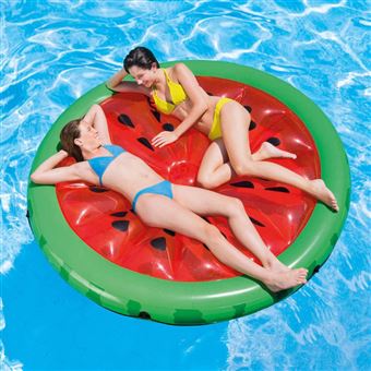 Lot De 2 Bouées Pastèque Gonflables De 75 Cm – Idéal Pour Piscine, Plage, Vacances, Design Fruité Pour Adultes Et Enfants