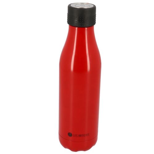 Bouteille isotherme Les artistes Time up 500ml iso rge Rouge taille : UNI réf : 91578
