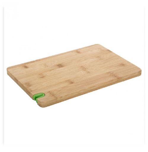 Planche à Découper & Aiguiseur Bambou 30cm Naturel