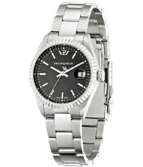Philip Watch Montre Femme, Homme R8253107510 Noir