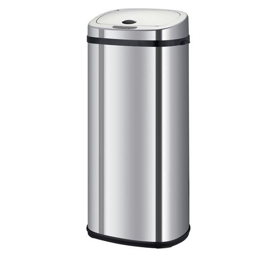 Poubelle de cuisine automatique LARGO Argent Acier inoxydable 42 L